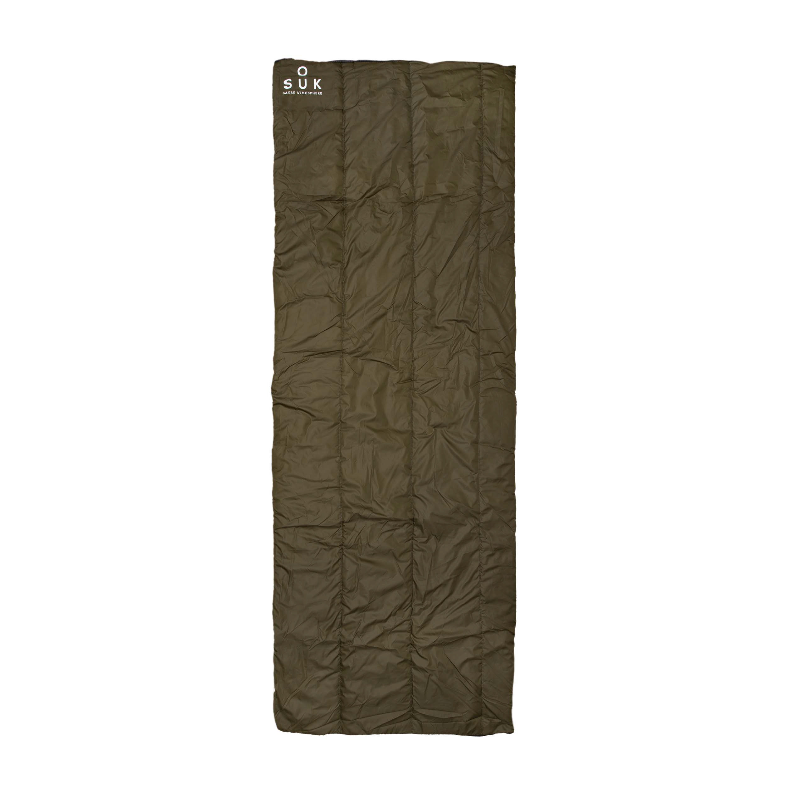 Deckenschlafsack für Erwachsene, Khaki / Schwarz